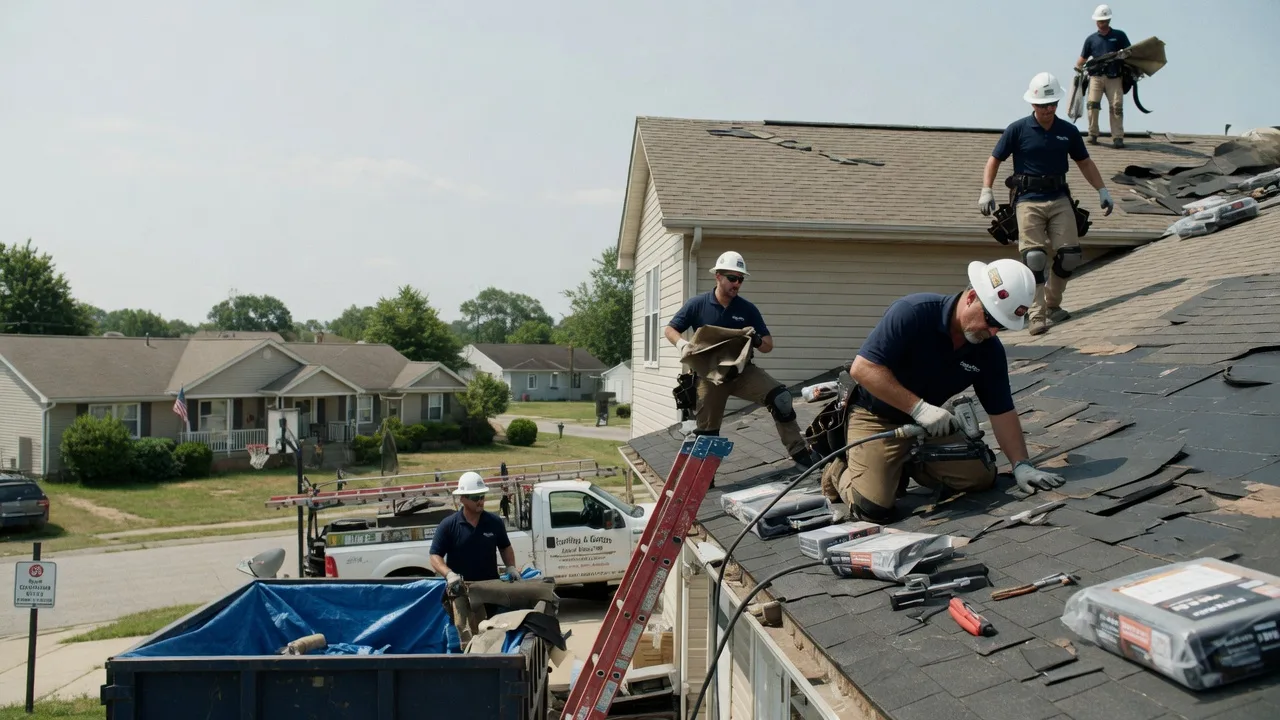 Roof Replacement in Brinkhaven, OH near me